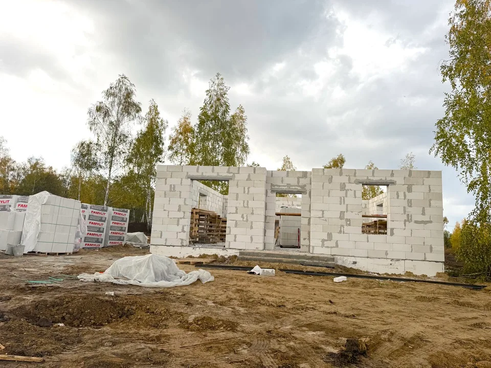 Ход строительства в сентябре 2025